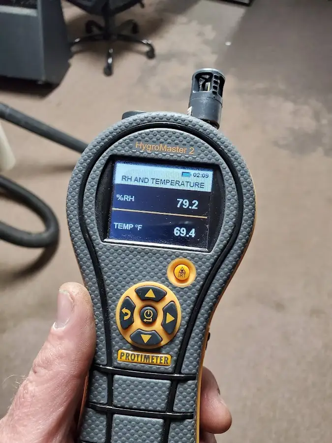 Moisture meter humidity assessment for Fire & Smoke Damage Restoration in Zephyrhills West